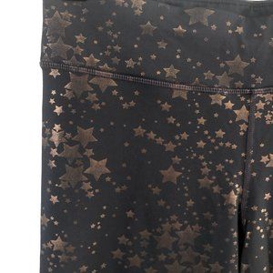 Navy Leggings with Gold Stars